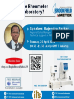 Brookfield Webinar - Why Does The Rheometer Matter For Laboratory