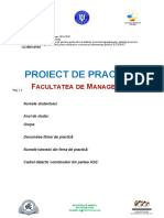 Structura Proiect de Practica Management