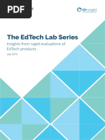 EdTech Lab Report - November 2019 (Central Square Foundation)