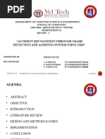 Accident Recognition Through Crash Detection and Alerting System Using GSM