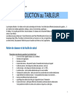 INTRODUCTION au TABLEUR (1)