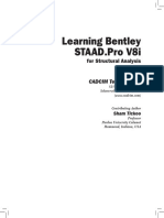 Book Staad v8i