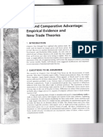 Beyond Empirical New: Comparative Advantage