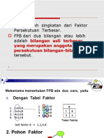 FPB Adalah Singkatan Dari Faktor