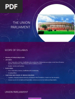 The Union Parliament