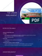 The Union Parliament