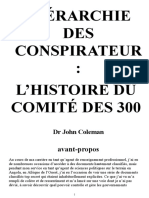 HIÉRARCHIE DES CONSPIRATEURS _ L’HISTOIRE DU COMITÉ DES 300