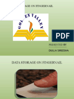 Data Storage On Fingernail Seminar Topic