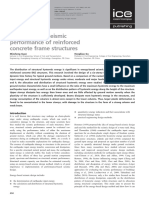 Energy-Based Seismic Performance of Reinforced Concrete Frame Structures