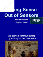 Making Sense of Sensors