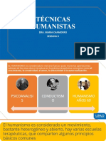 Técnicas Humanistas: Dra. Maria Chamorro Semana 6