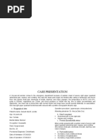 Cholecystitis Case Study