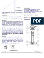 Service Instruction For Servo Cylinder Type PBED