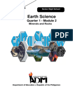 EarthScience12 Q1 Mod2 Minerals and Rocks Ver3