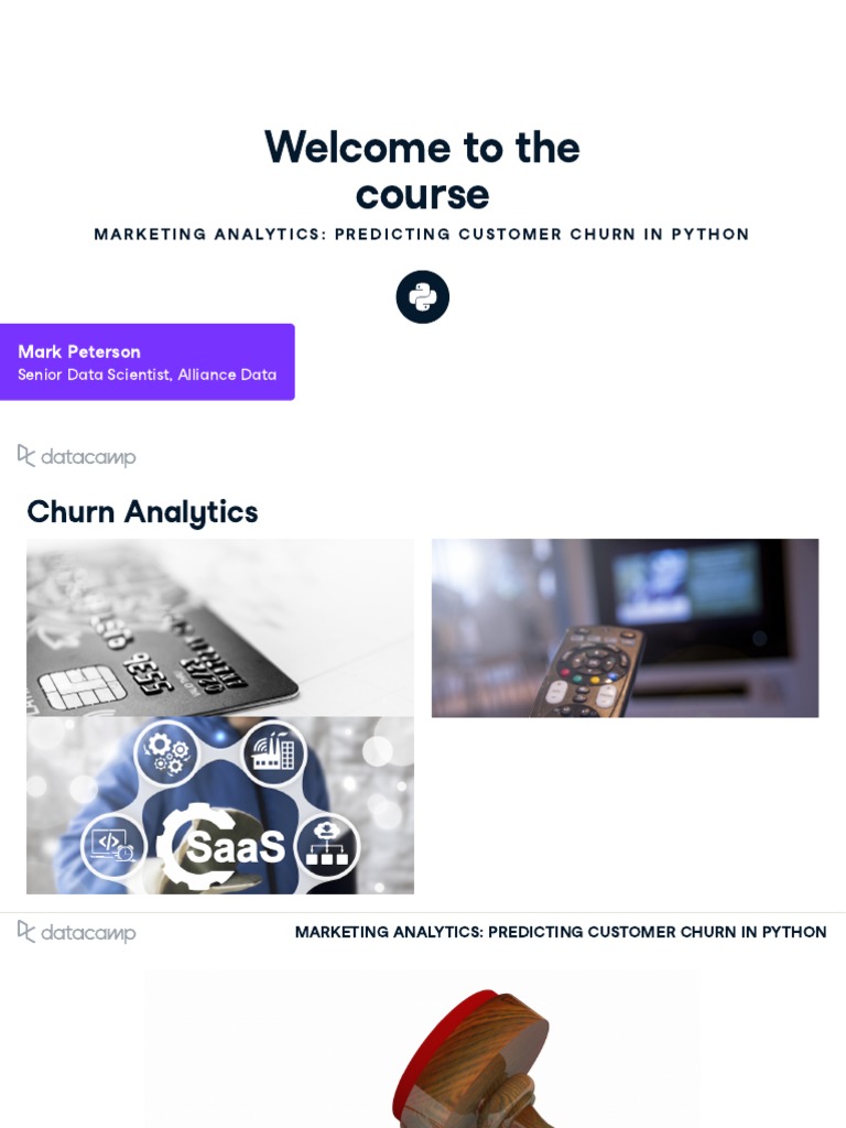 Customer Churn Analysis in Python | PDF | Analytics | Data Analysis