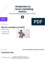 1.2 Marketing Campaign With Panda