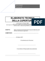 Fac-Simile Relazione Tecnica