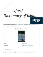 The Oxford Dictionary of Islam - Wikipedia