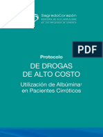 Protocolo de Uso de Albúmina en Pacientes Cirróticos