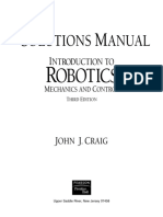 Solution Manual for Introduction to Robotics Mechanics and Conrtrol (1)