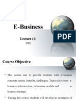 E-Business Lecture Course Overview
