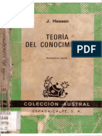 Hessen, J. - Teoría Del Conocimiento