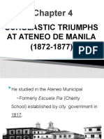 Scholastic Triumphs at Ateneo de Manila (1872-1877)