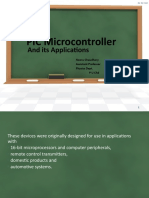 PIC Microcontroller: and Its Applications