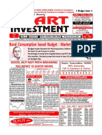 Rural Consumption Based Budget: Market Players Bullish: Good, But Not Path-Breaking 'No News' Is Good News