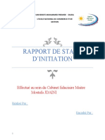 Rapport Fiduc, Comptable, Expert