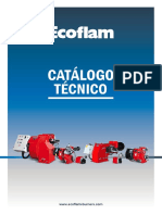 Catálogo técnico de quemadores Ecoflam