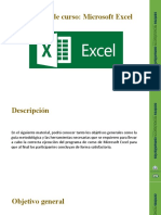 Presentación Curso Excel