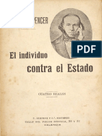 Herbert Spencer - El Individuo Contra El Estado