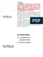 Tutela y Curatela