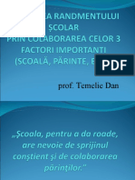 Proiect FAMILIA SI SCOALA