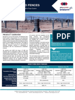 Bristorm Zero Fence Datasheet