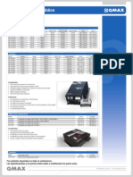 SM Lista de Precios QMAX Serie SM 01 2015 - 01