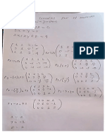 EJERCICIOS ALGEBRA  LINEAL