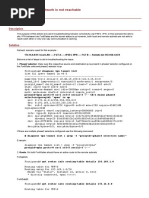 IPsec VPN Is Up But Network Is Not Reachable