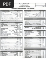 Boeing 787 Checkliste | PDF | Aerospace | Spaceflight Technologies