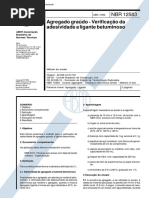631.NBR 12583 - Agregado Graúdo - Determinação Da Adesividade