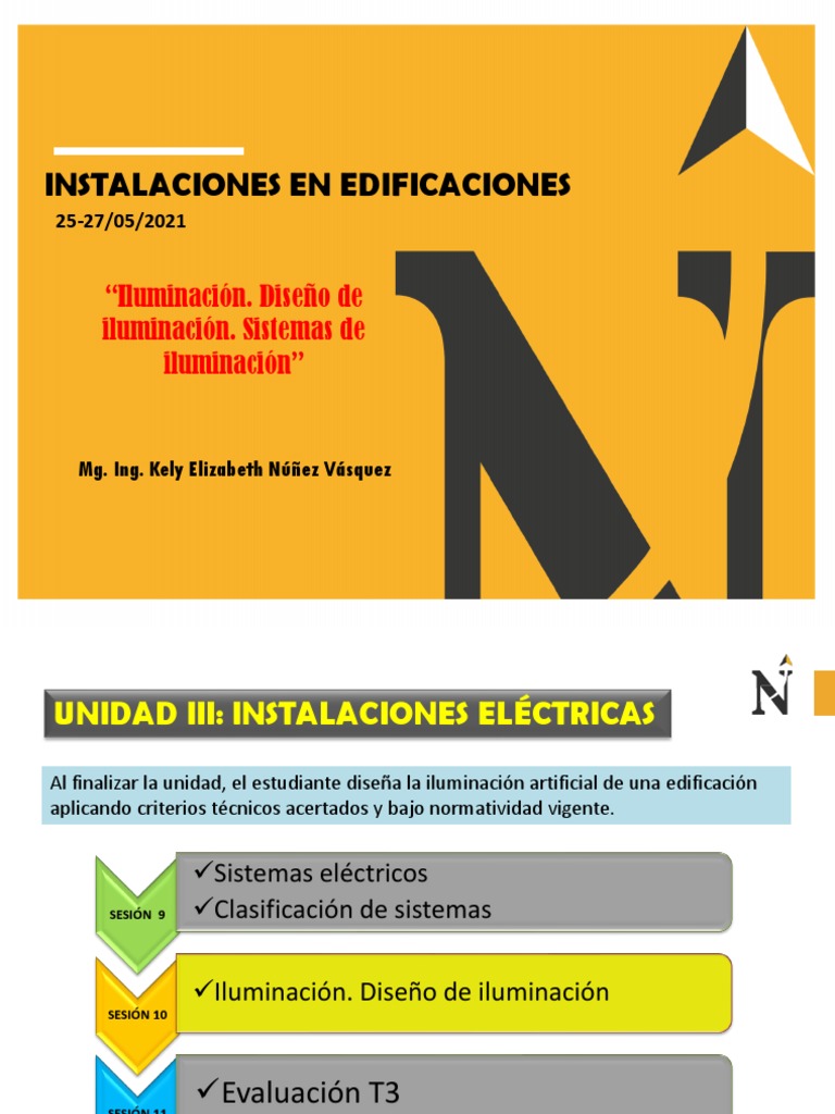 Sesión 10 - Sistemas de Iluminación | PDF | Luz de la calle | Encendiendo