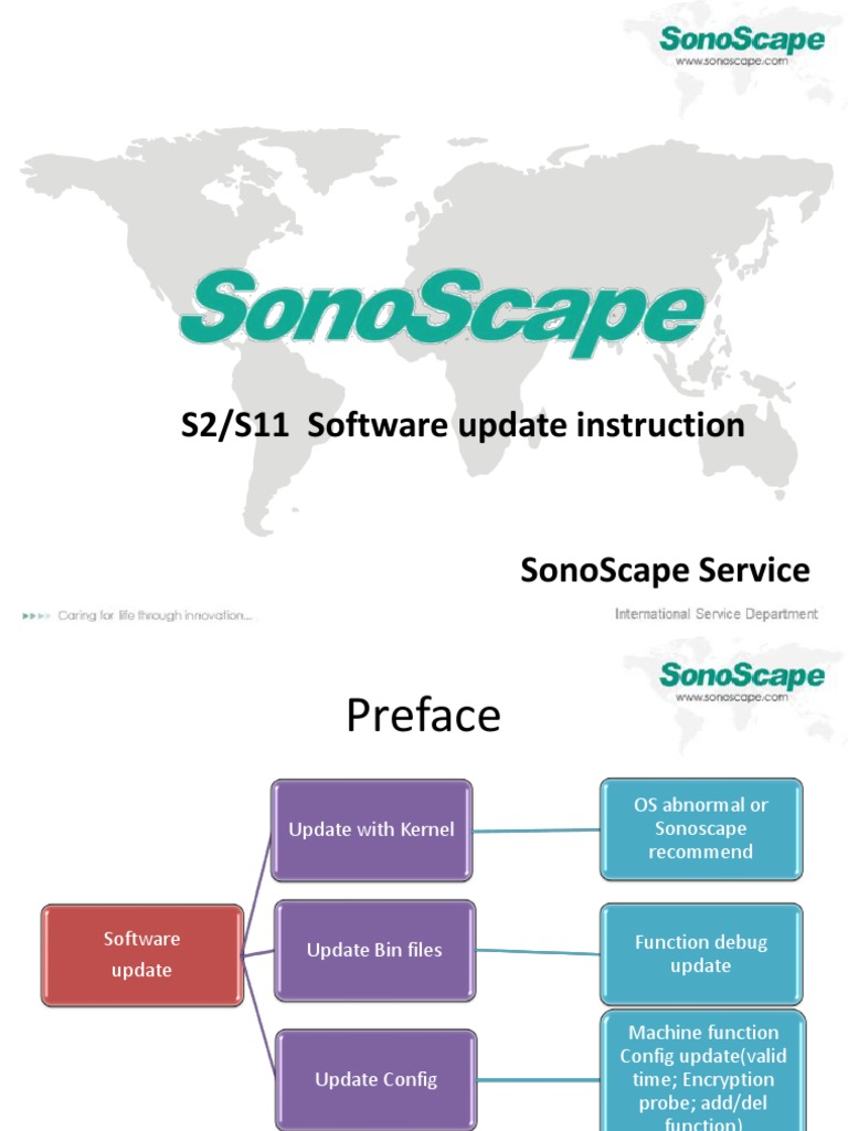 SonoScape S2/S11 Software Update Guide | PDF | Booting | Computer File