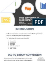 code conversions