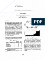 Of Winter: Project Management Critical Path Method (CPM) and Pert Simulated With Processmodel