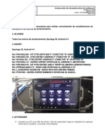 ST-F-006 Instrucciòn de Actualizaciòn de Software Sportage QL Android 4.4