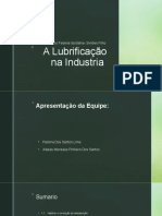 A Lubrificação Na Industria