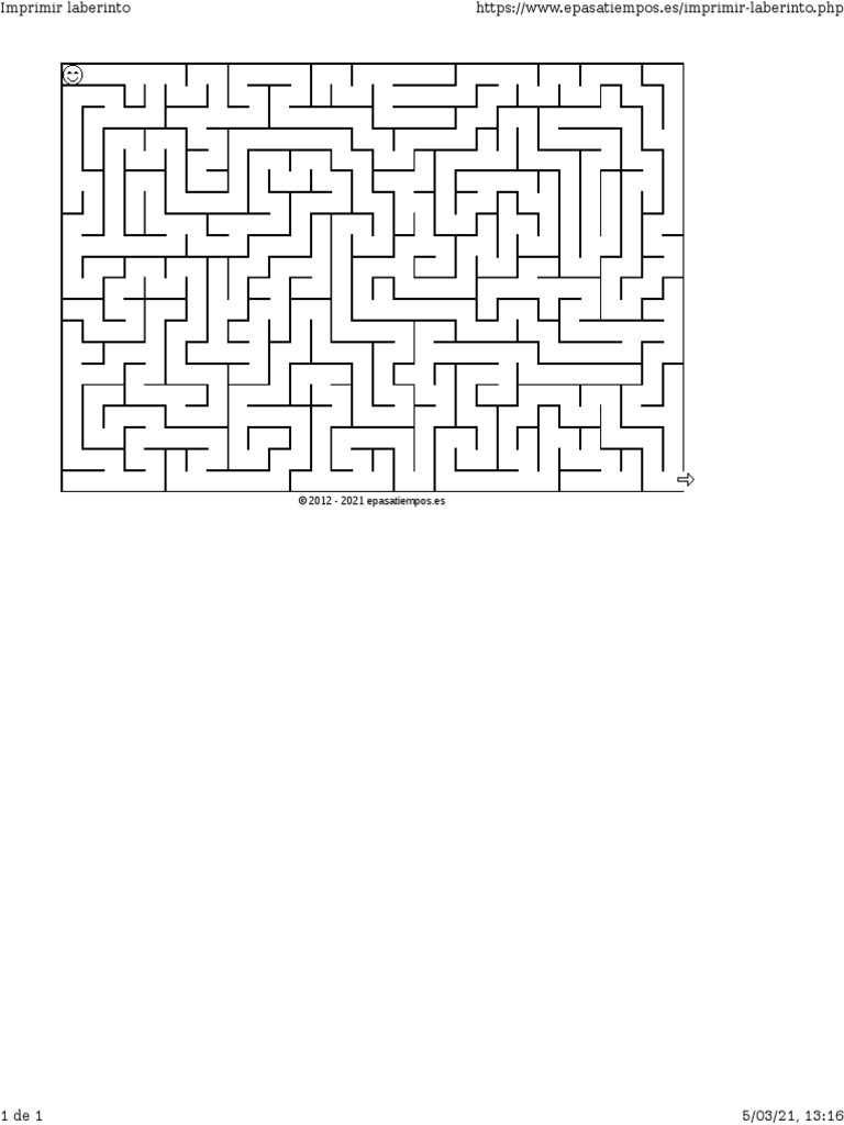 Laberintos para Imprimir Gratis | PDF
