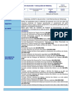 Gh-Spe-P001 Procedimiento Selección y Vinculación de Personal V 22