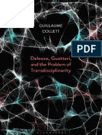 Guillaume Collett - Deleuze, Guattari, and The Problem of Transdisciplinarity-Bloomsbury Academic (2020)